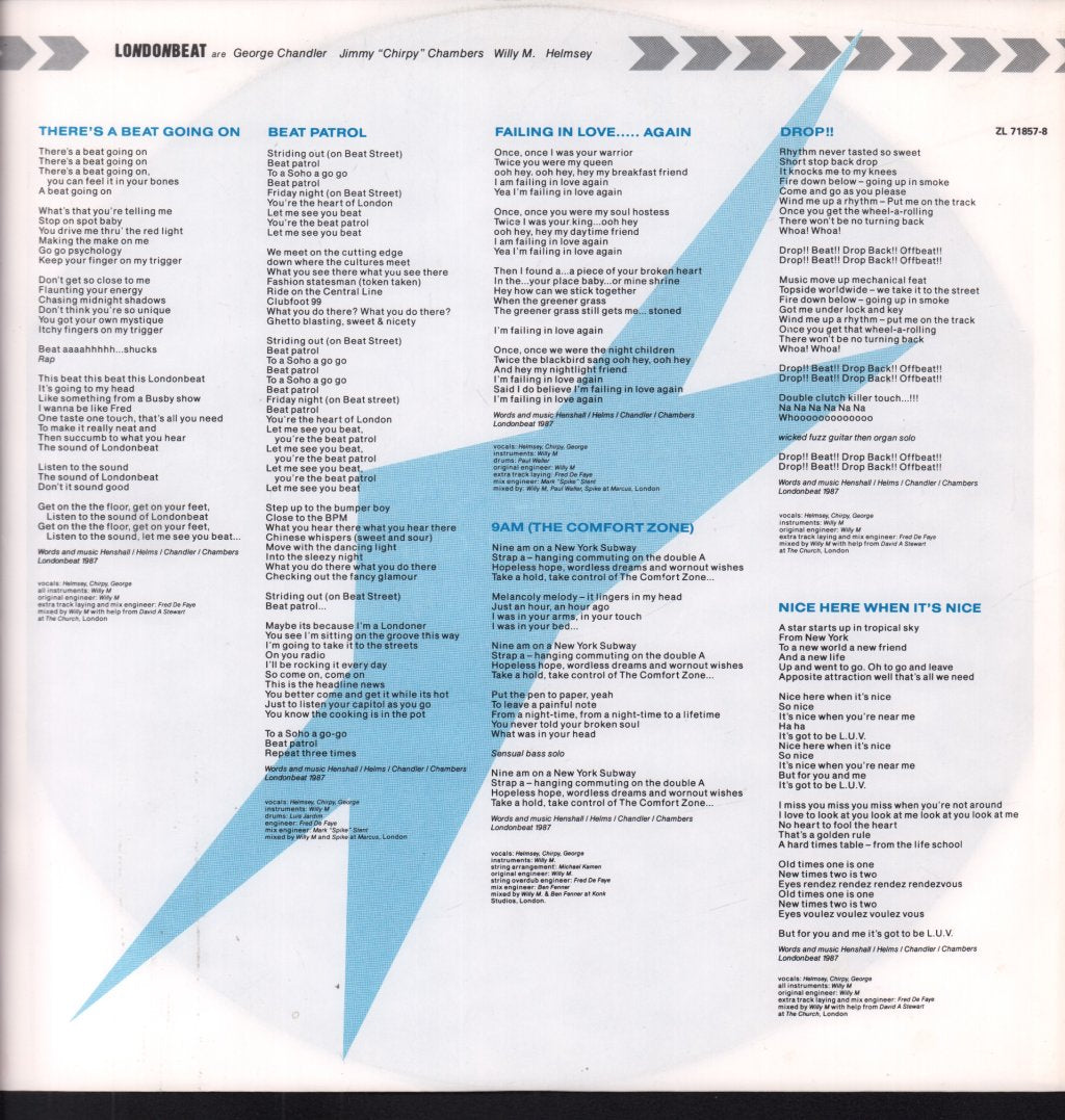 Londonbeat - Speak - Lp