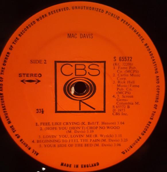 Mac Davis - Mac Davis - Lp