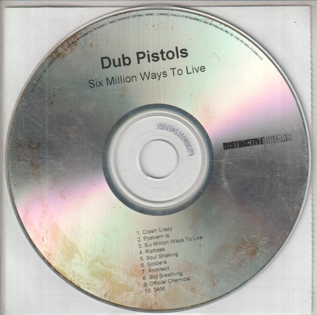 Dub Pistols - six million ways to live - Cdr