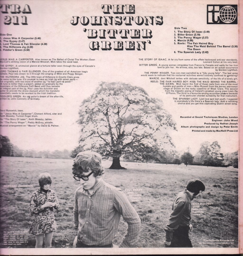 Johnstons - Bitter Green - Lp