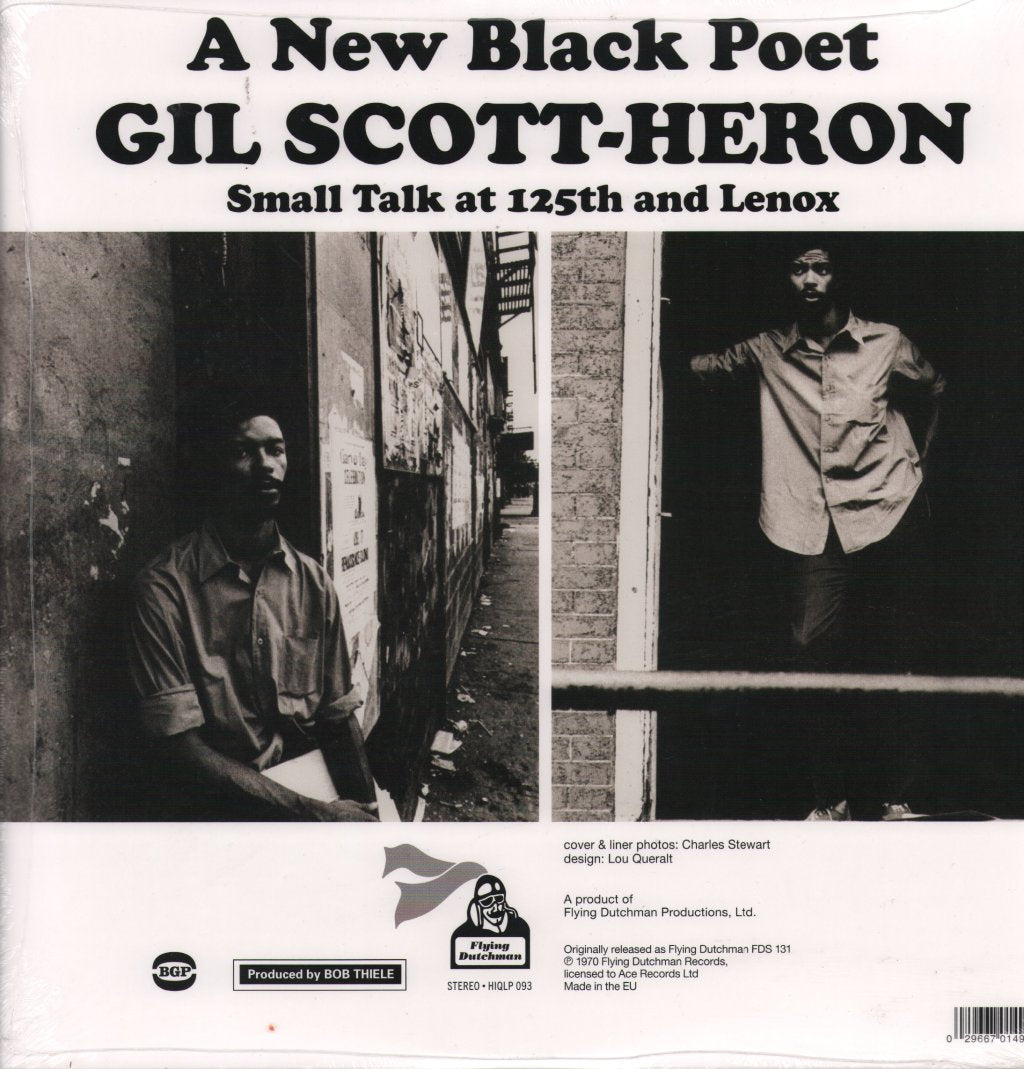 Gil Scott-Heron - Small Talk At 125th And Lenox - Lp