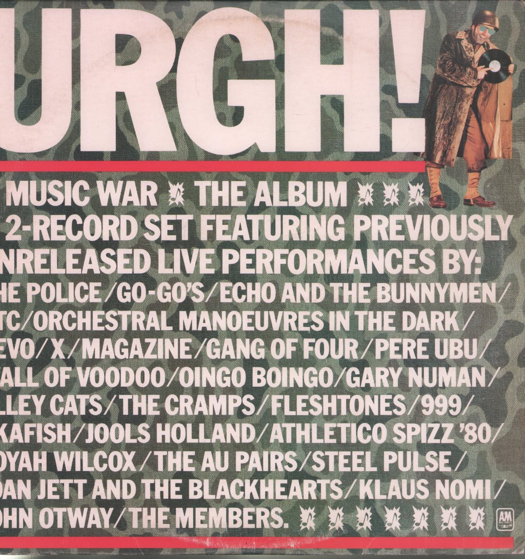 Various Artists - Urgh! A Music War - Double Lp