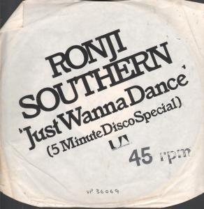 Ronji Southern - I Wanna Dance - 12 Inch