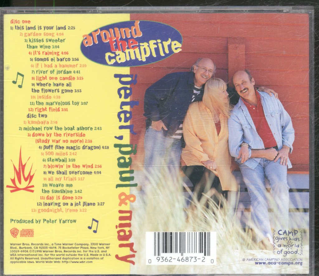 Peter, Paul & Mary - Around The Campfire - Double Cd