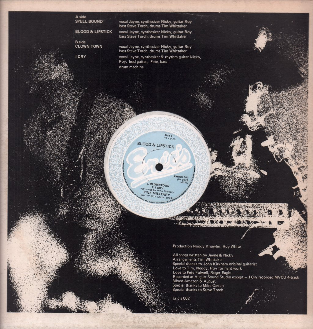 Pink Military - Blood And Lipstick - 12 Inch