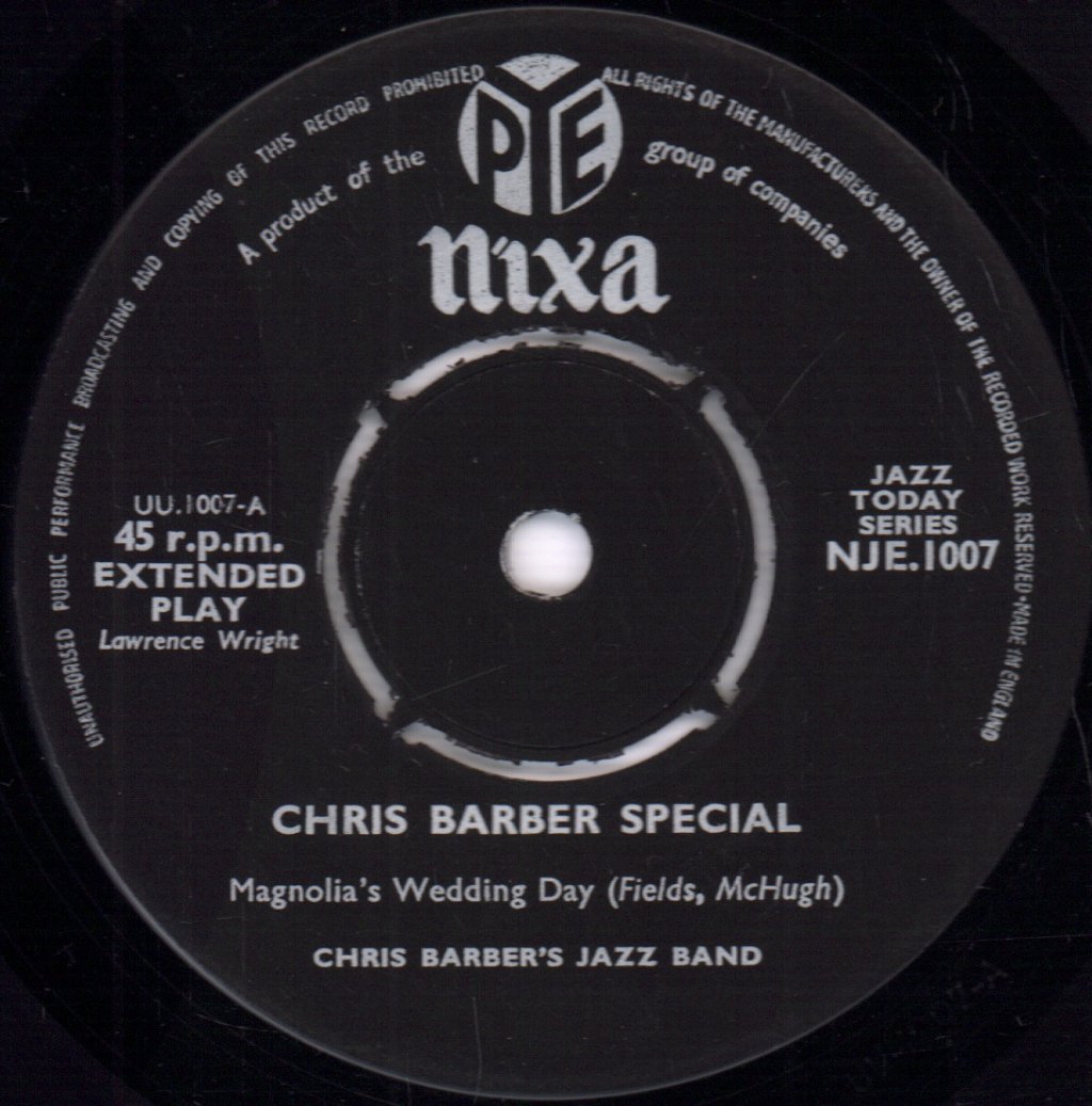 Chris Barber's Jazz Band - Chris Barber Special - 7 Inch