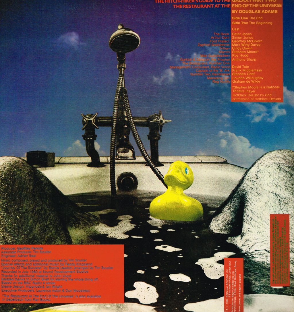 Hitch-Hiker's Guide To The Galaxy - Part Two: The Restaurant At The End Of The Universe - Lp