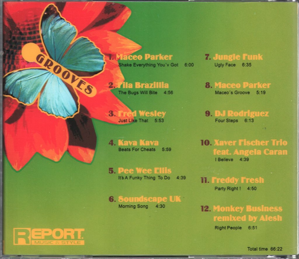 Various Artists - Grooves The Best Funk Acid Jazz Dance - Cd