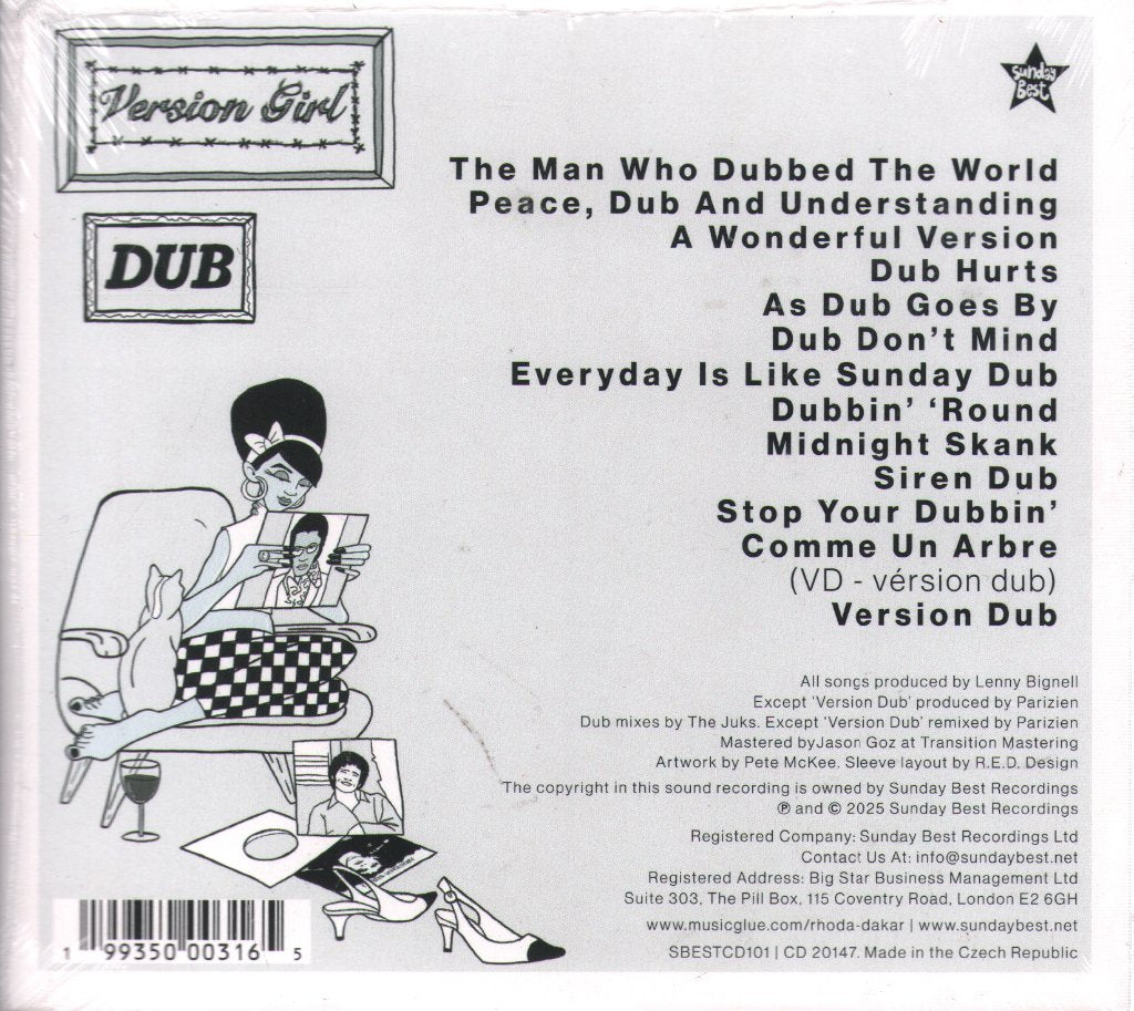 Rhoda Dakar - Version Girl In Dub - Cd