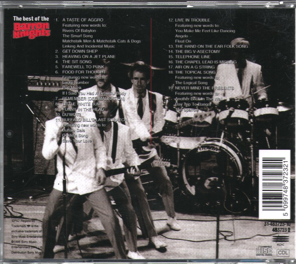 Barron Knights - Best Of The Barron Knights (Funny In The Head) - Cd