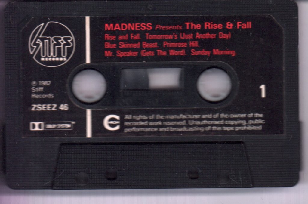 Madness - Presents The Rise And Fall - Cassette