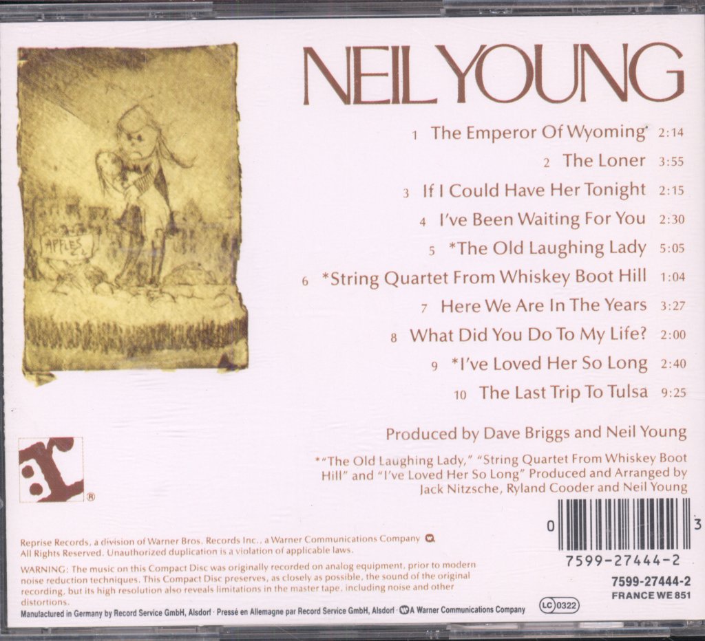 Neil Young - Neil Young - Cd
