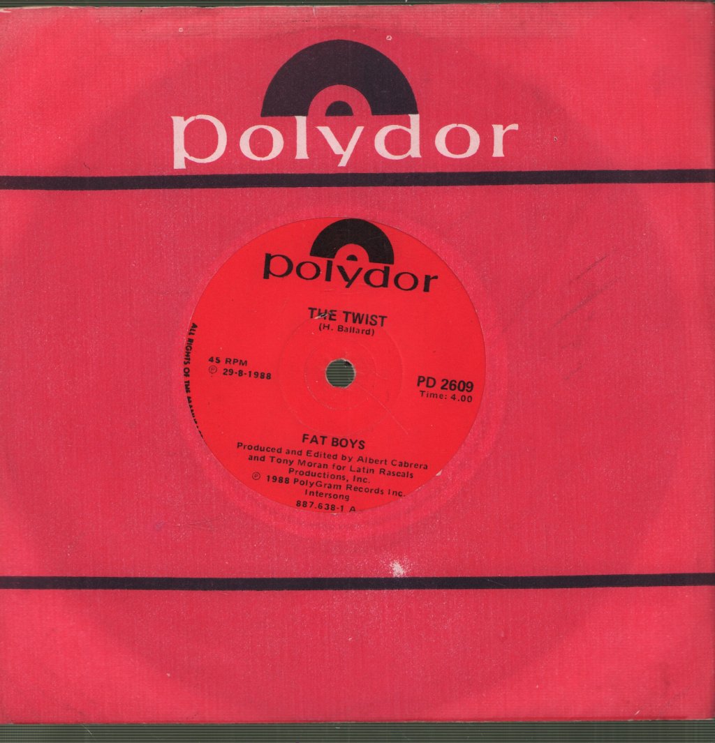 Fat Boys - Twist - 7 Inch