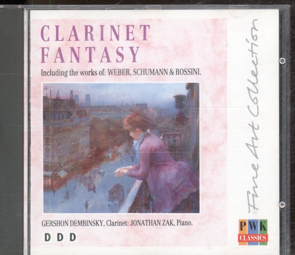 Gershon Dembinsky, Jonathan Zak - Clarinet Fantasy - Cd