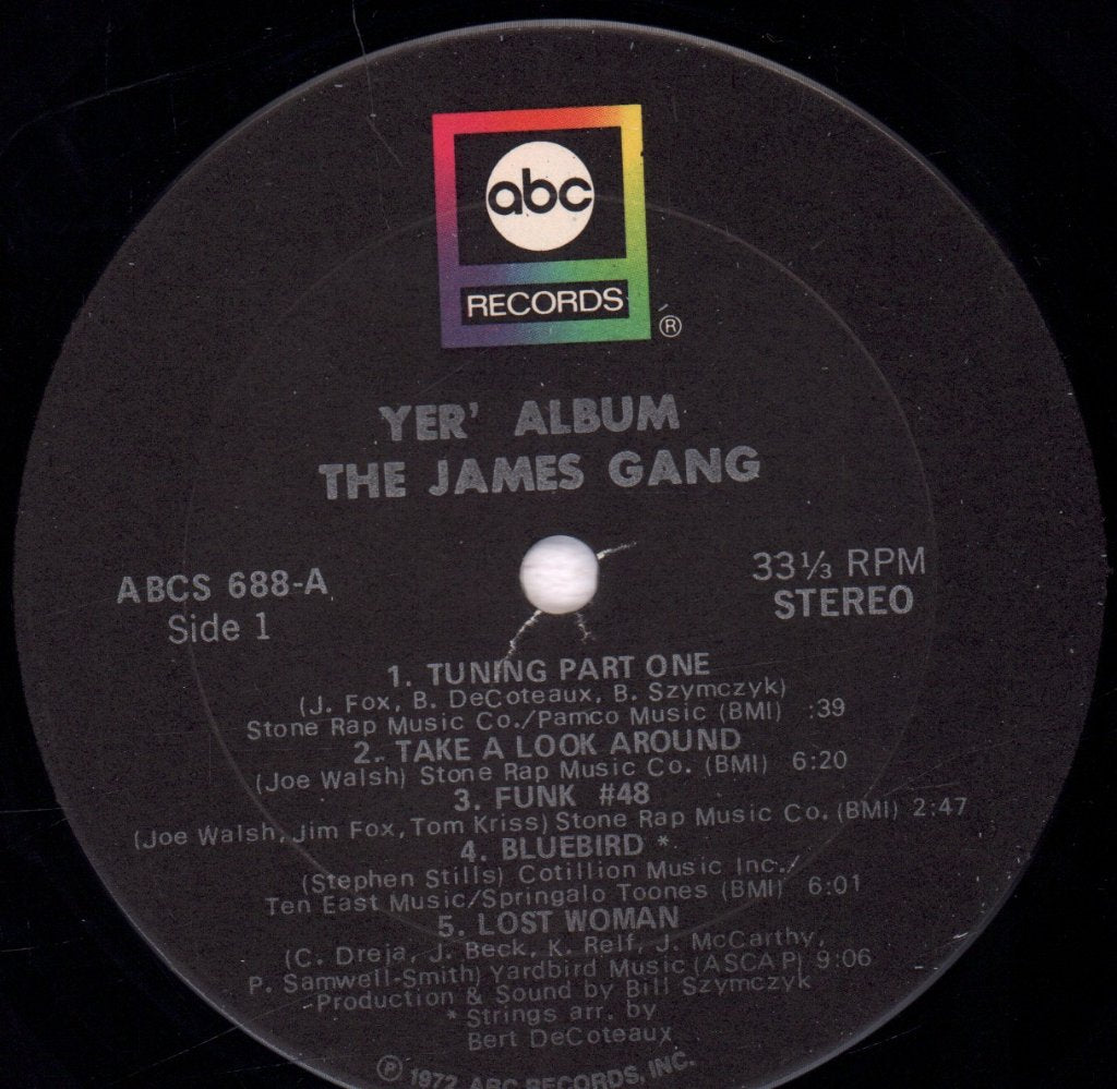 James Gang - Yer' Album - Lp