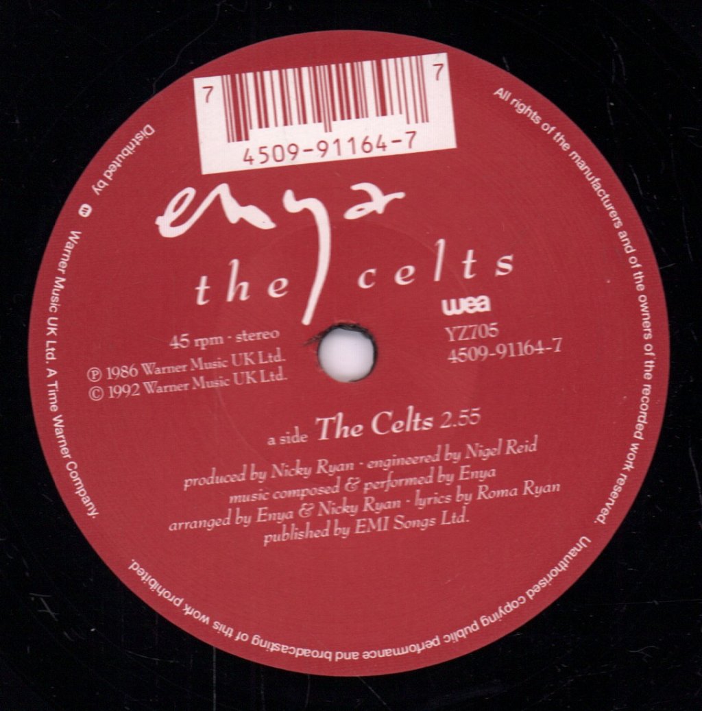 Enya - Celts - 7 Inch