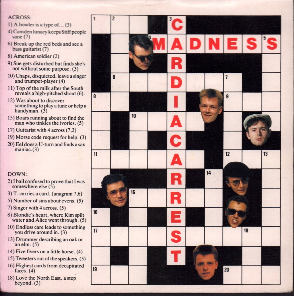 Madness - Cardiac Arrest - 7 Inch