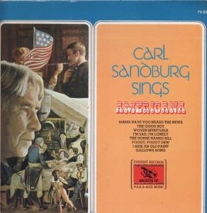 Carl Sandburg - Sings Americana - Lp