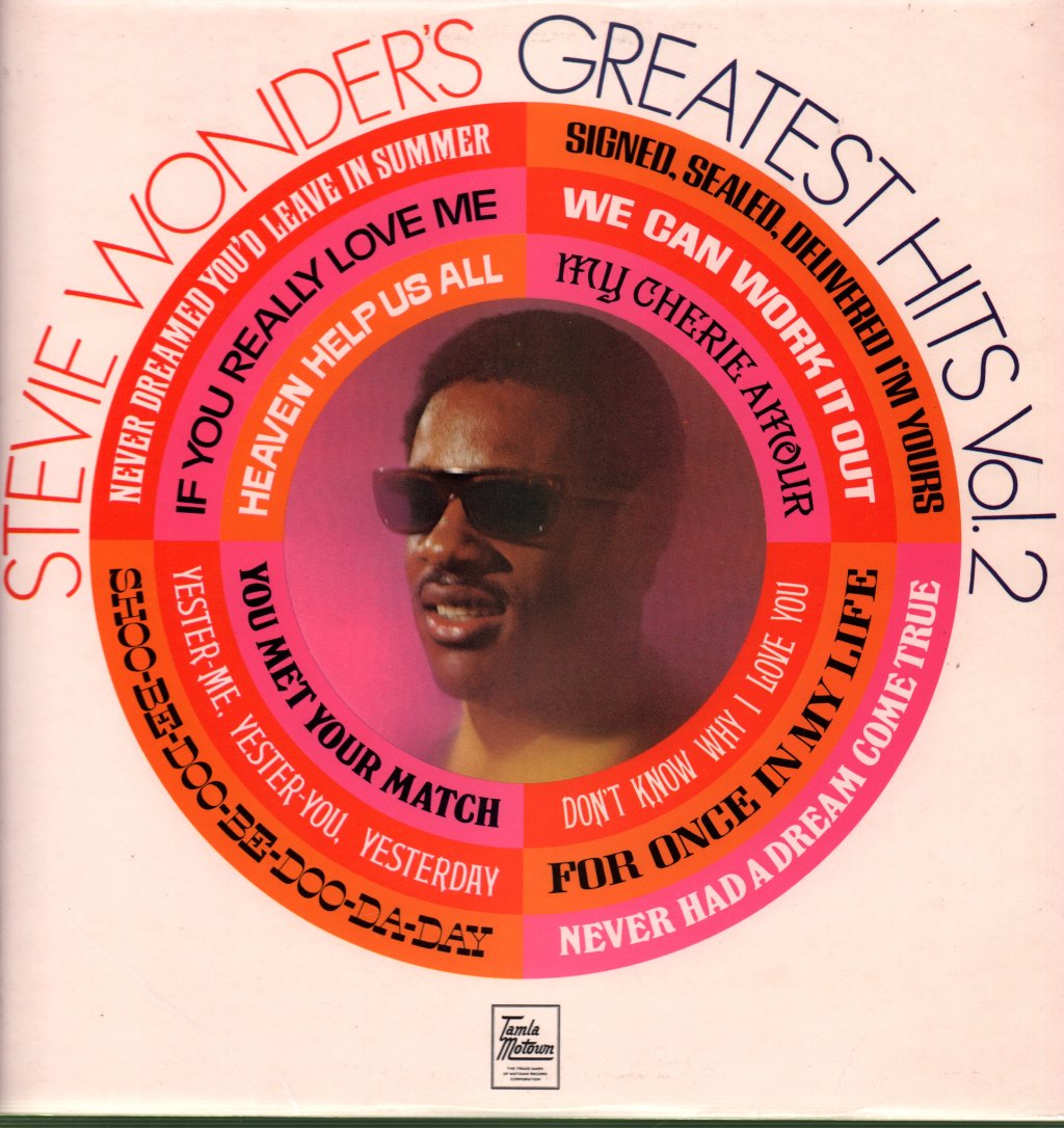 Stevie Wonder - Greatest Hits Vol 2 - Lp