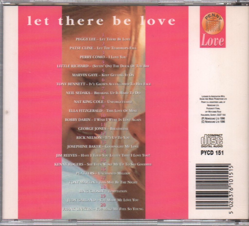 Various Artists - Let There Be Love - Cd