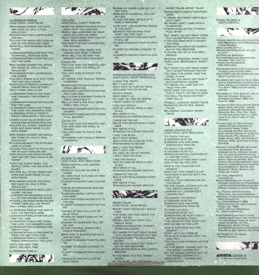 Alan Parsons Project - Gaudi - Lp
