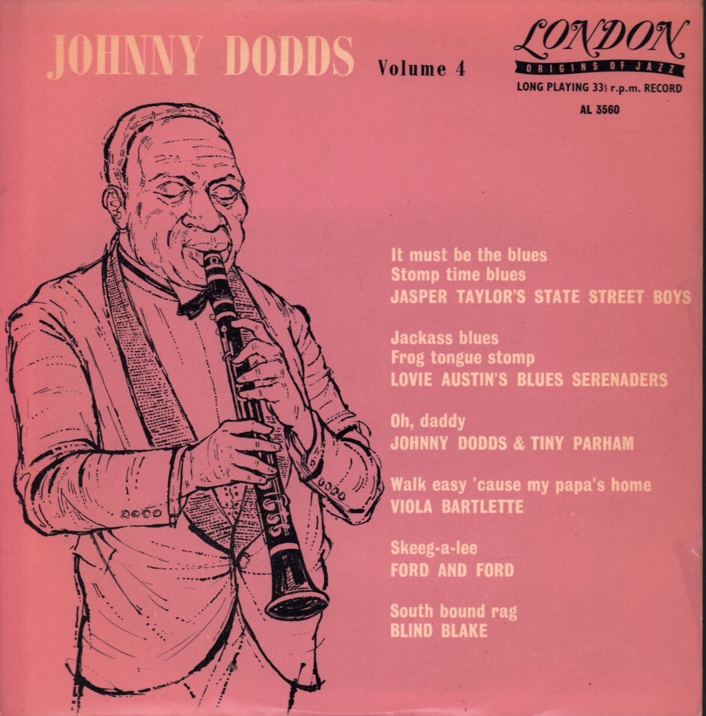 Johnny Dodds - Volume 4 - 10 Inch