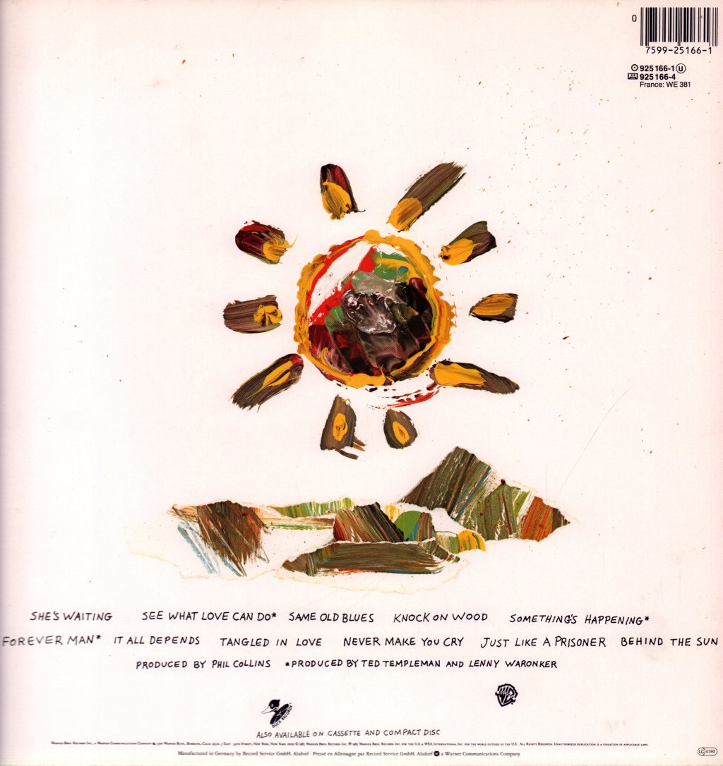 Eric Clapton - Behind The Sun - Lp