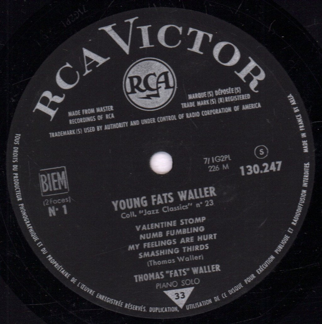 Fats Waller - Fats Waller - 10 Inch