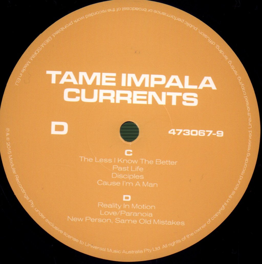 Tame Impala - Currents - Double Lp