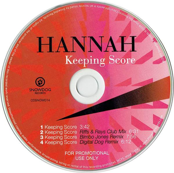 Hannah - Keeping Score - Cd