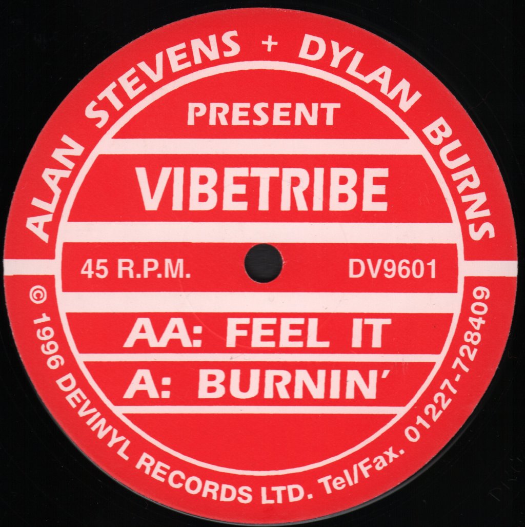 Vibetribe - Burnin' - 12 Inch