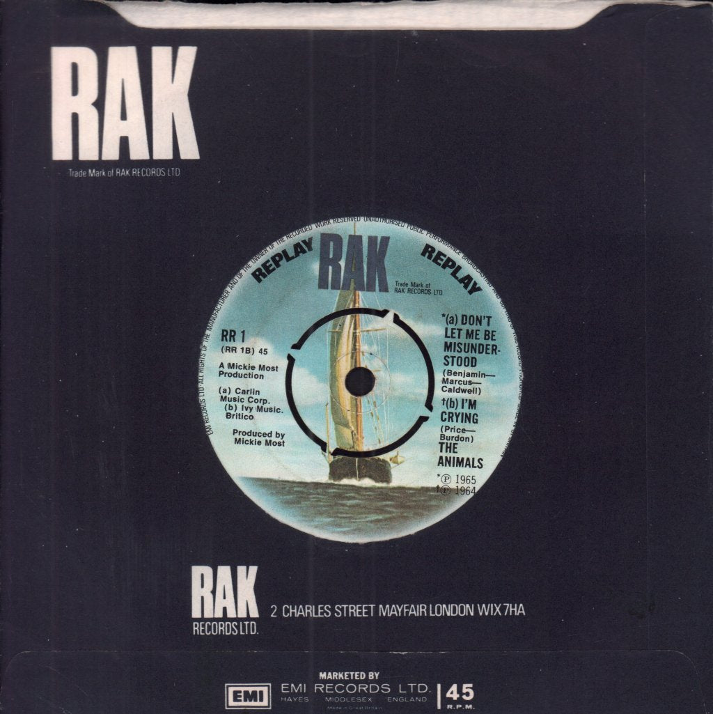 Animals - House Of The Rising Sun - 7 Inch