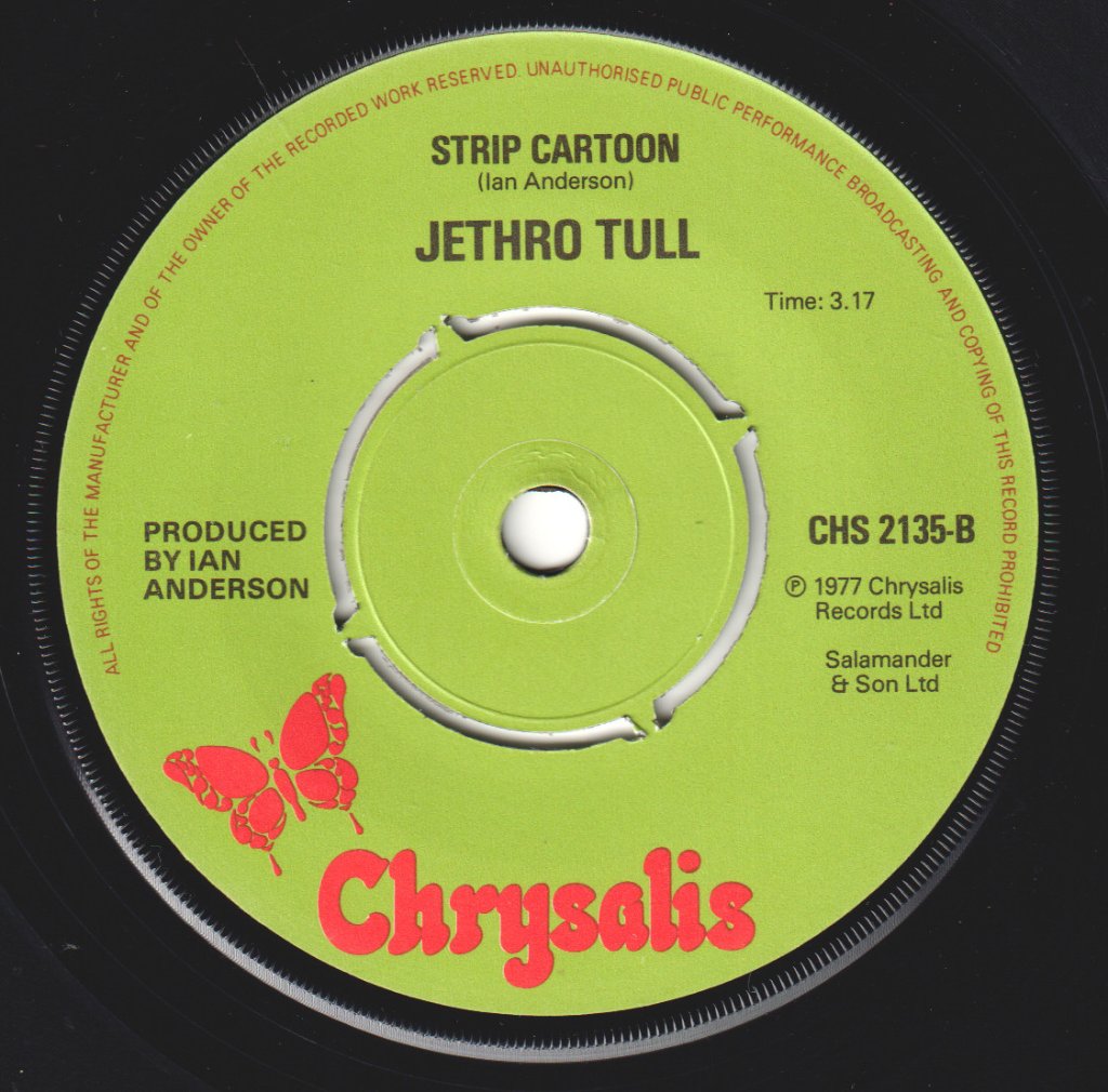 Jethro Tull - Whistler - 7 Inch