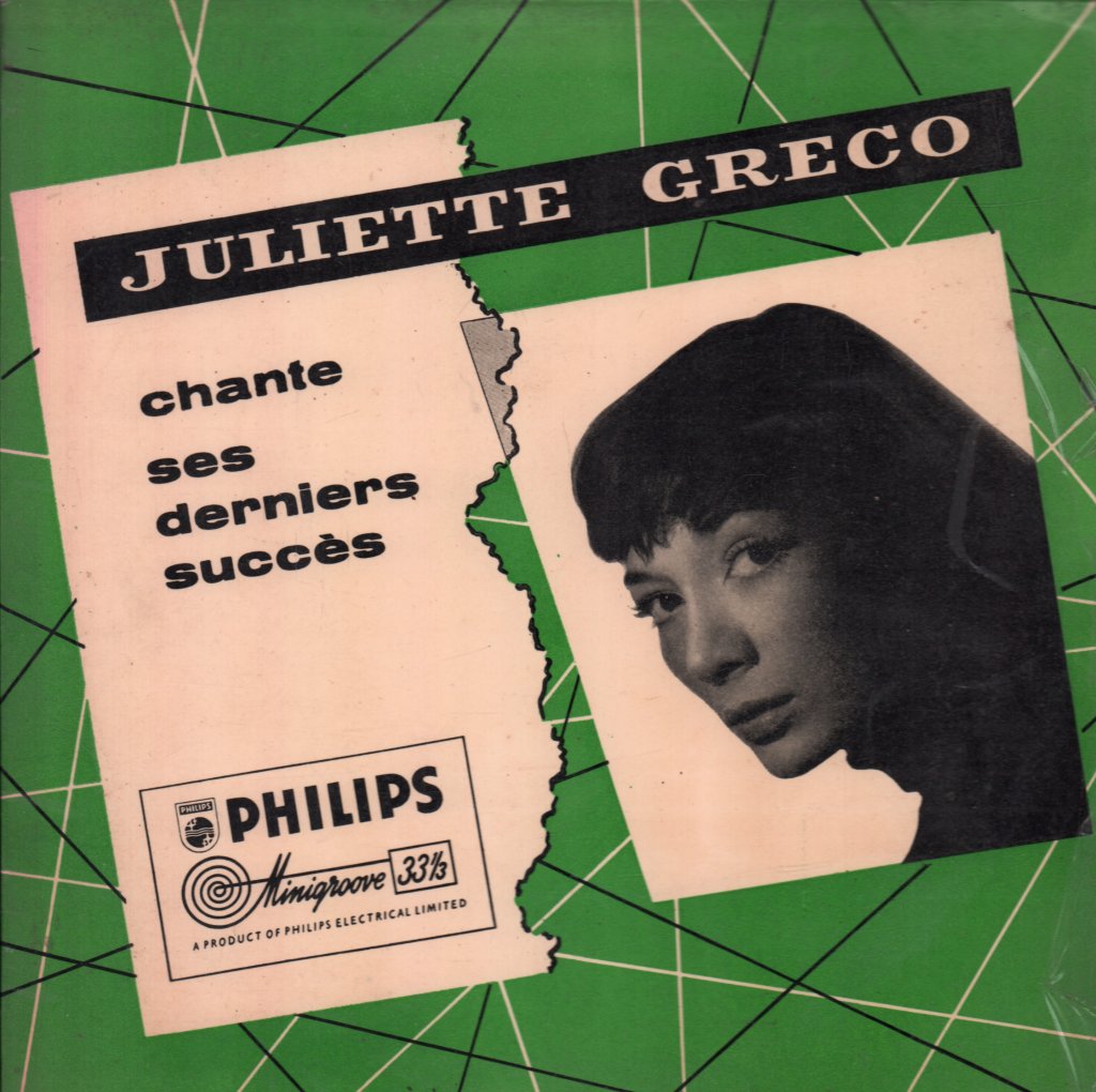 Juliette Gréco - Chante Ses Derniers Succès - 10 Inch