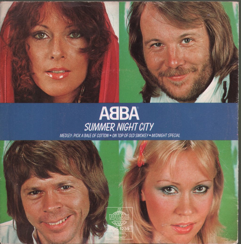 ABBA - Summer Night City - 7 Inch