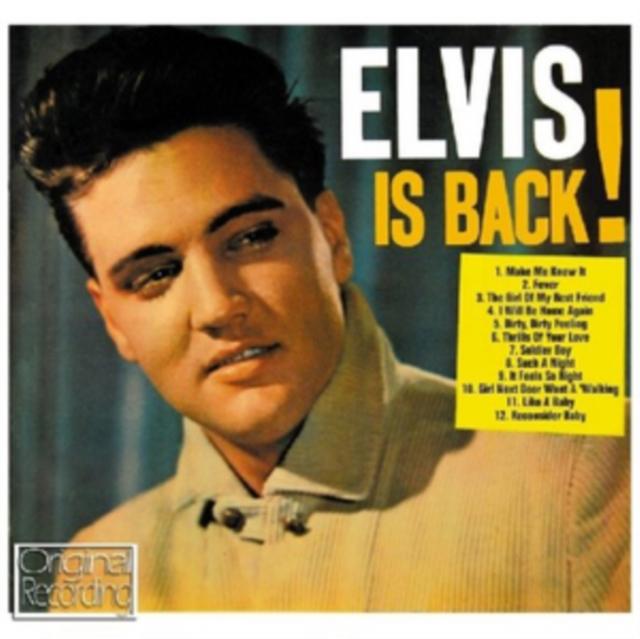 Elvis Presley - Elvis Is Back! - Cd