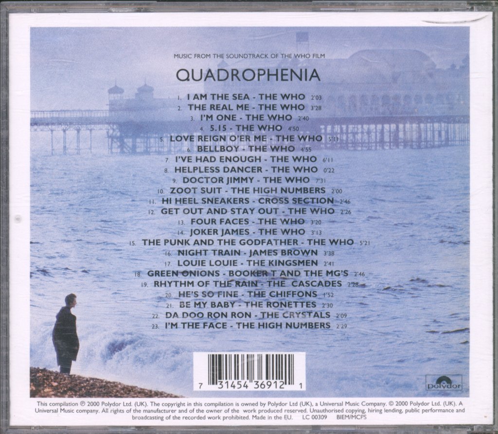 Various Artists - Music From The Soundtrack Of The Who Film Quadrophenia - Cd