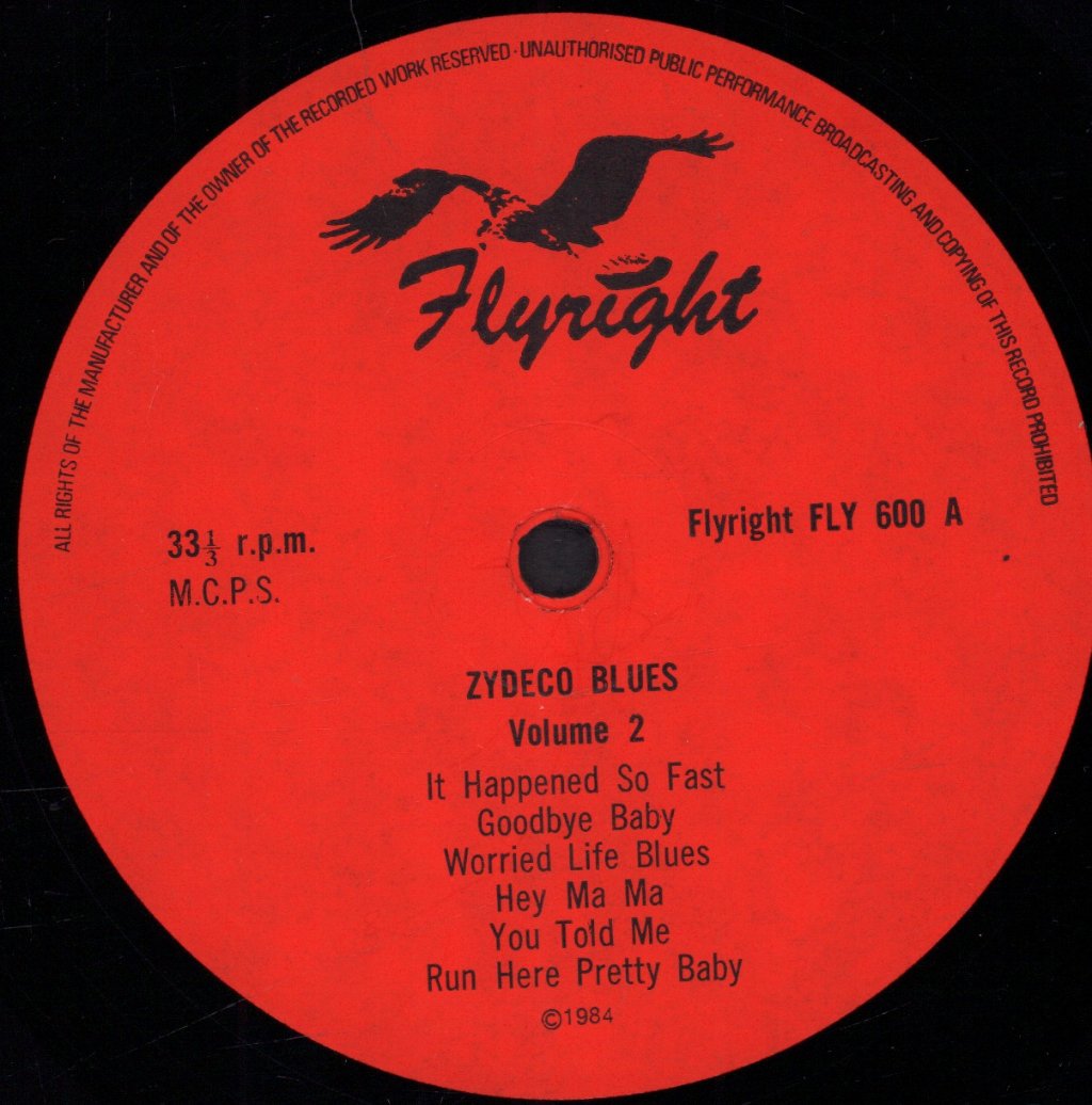 Various Artists - Zydeco Blues Volume 2 - Lp