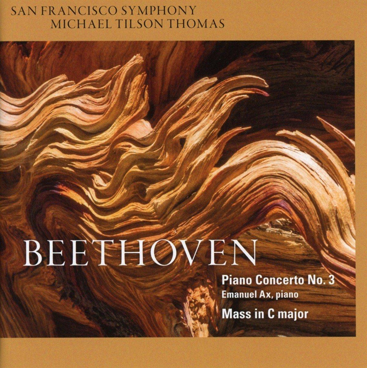 San Francisco Symphony and Michael Tilson Thomas - Beethoven: Piano Concerto No. 3, Mass In C Major - Cd