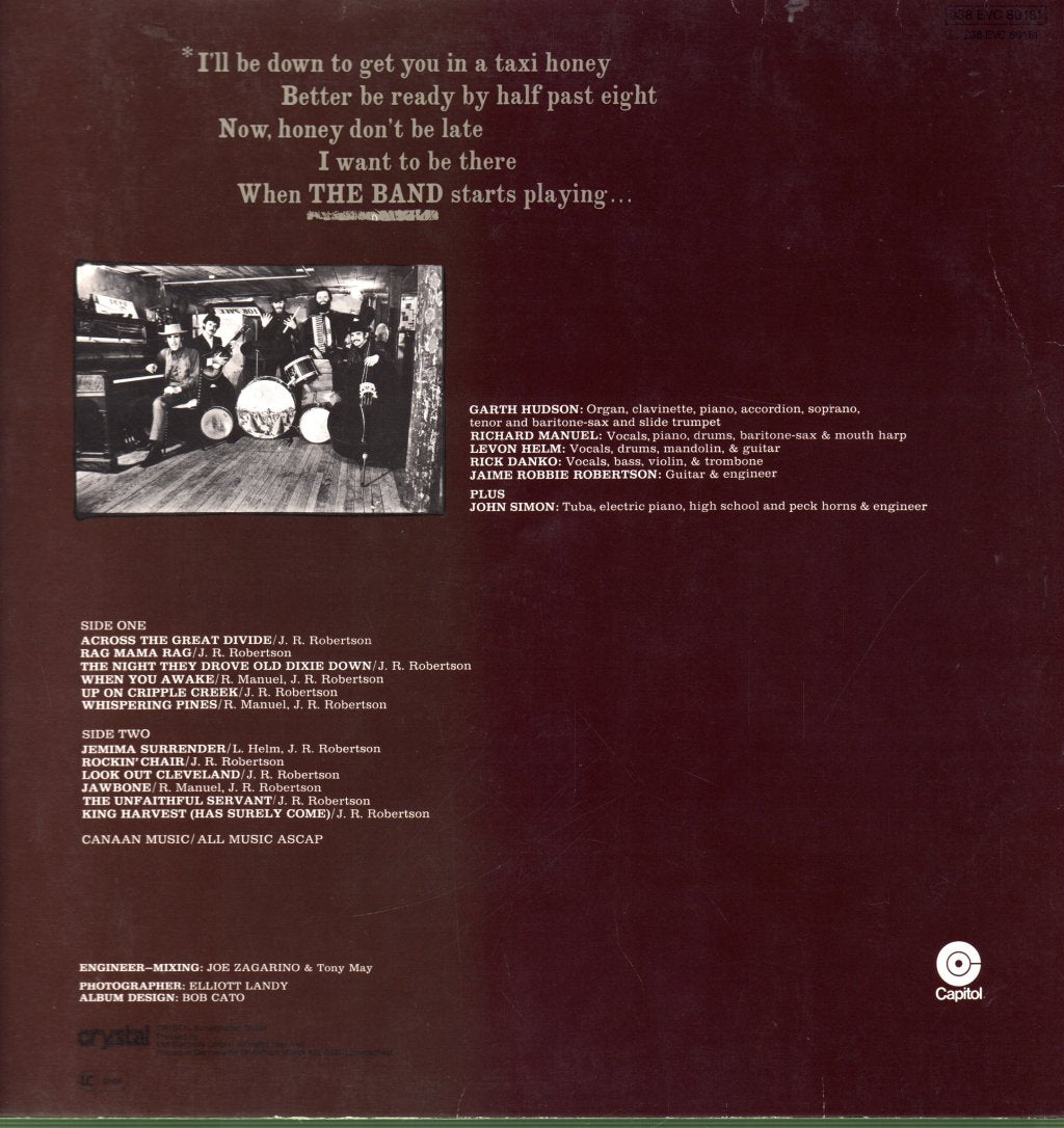 Band - Band - Lp