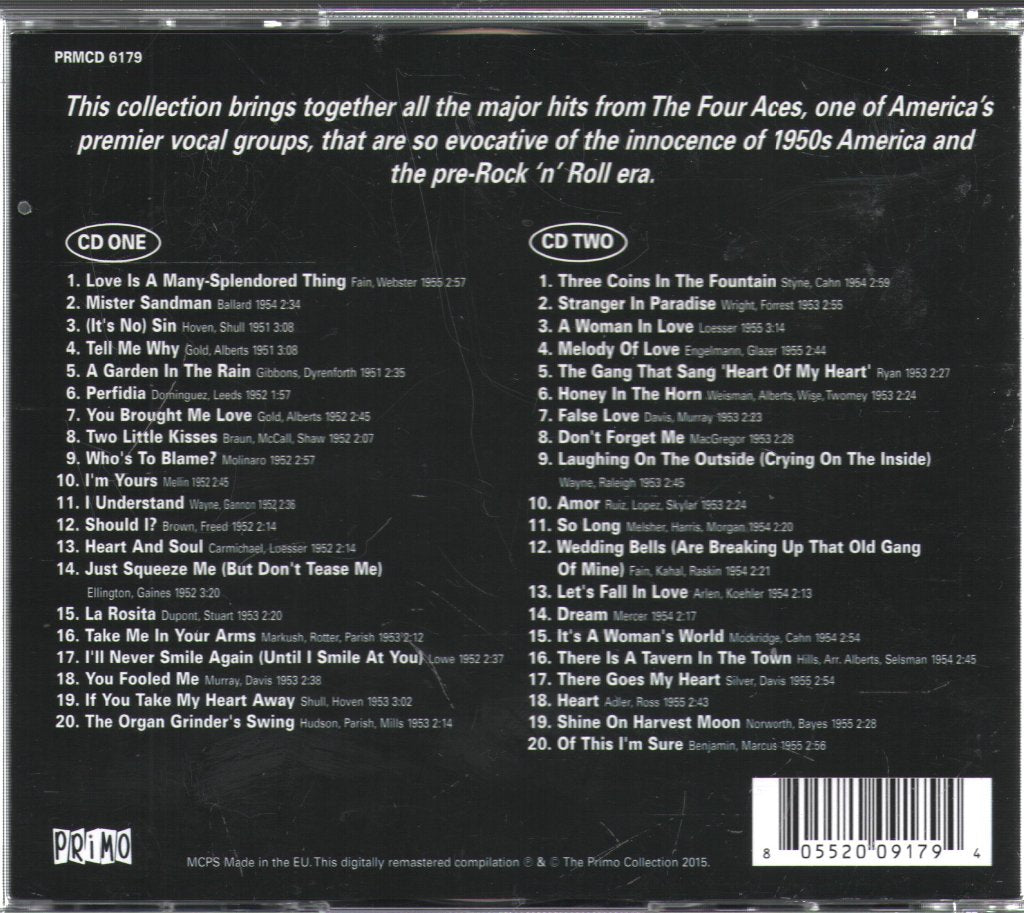Four Aces - Essential Recordings - Double Cd