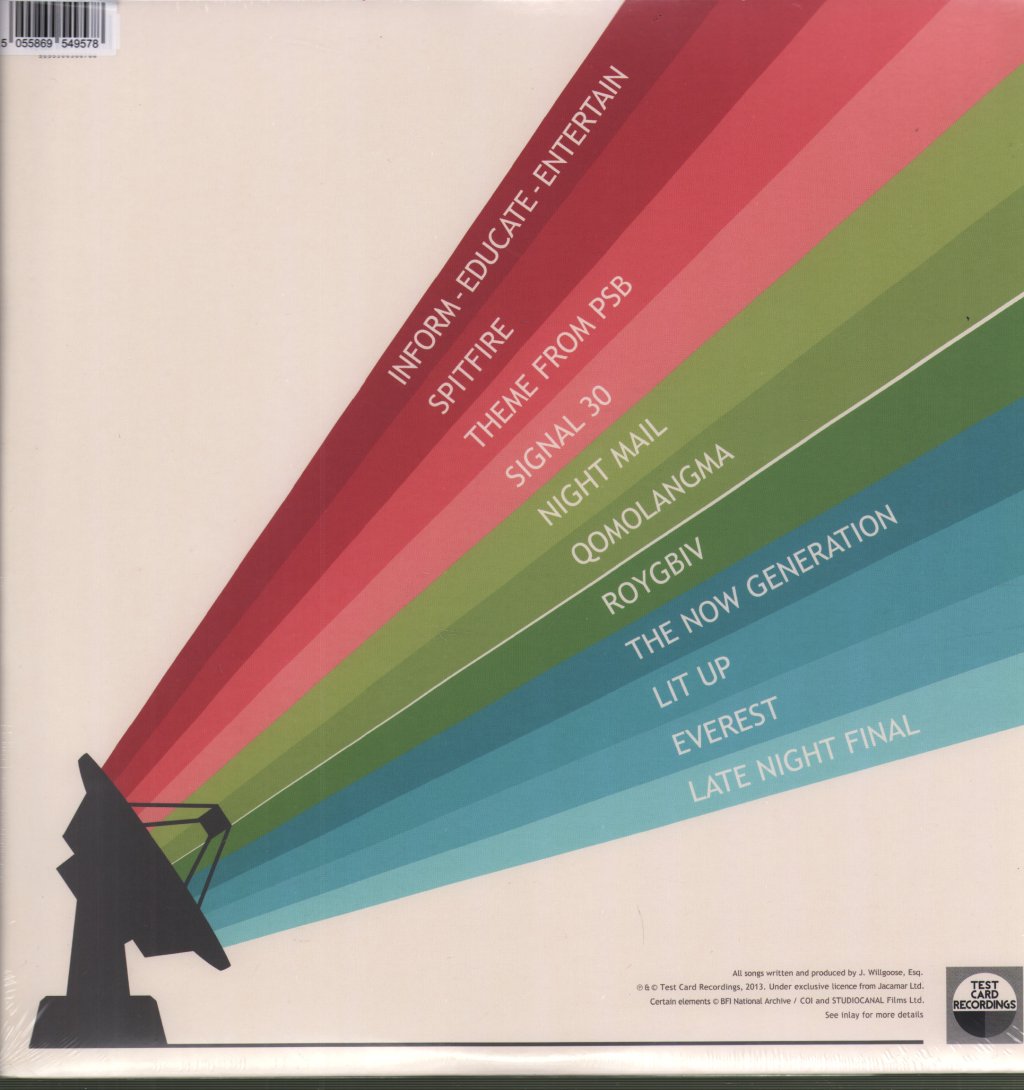 Public Service Broadcasting - Inform - Educate - Entertain - Lp