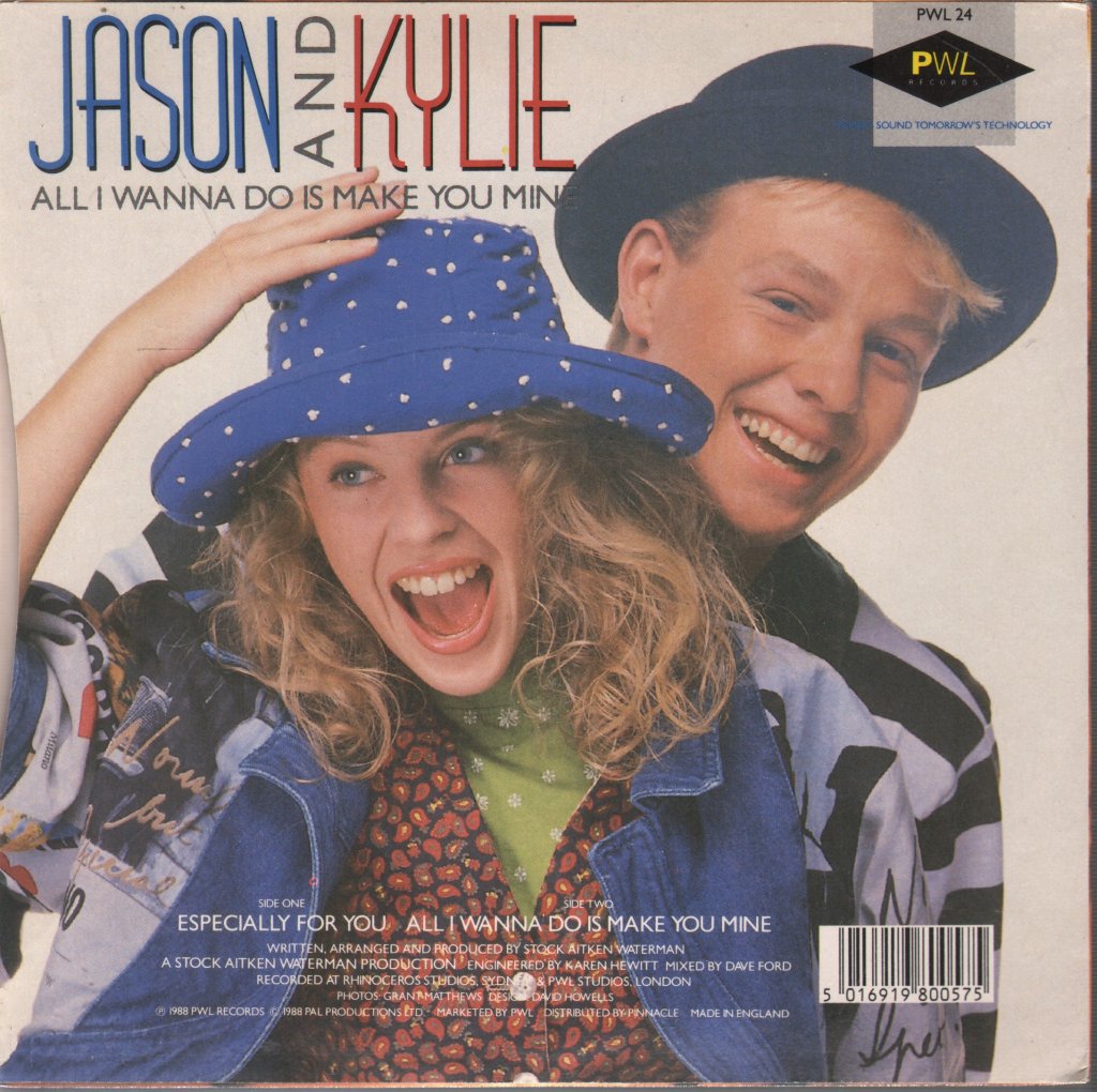 Kylie And Jason - Especially For You - 7 Inch