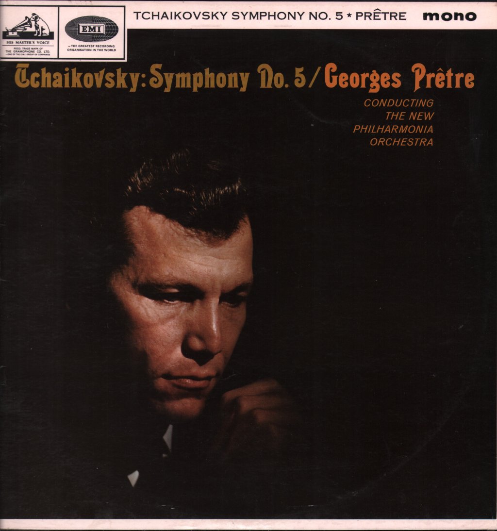 Georges Pretre / New Philharmonia Orchestra - Tchaikovsky - Symphony No. 5 In E Minor - Lp