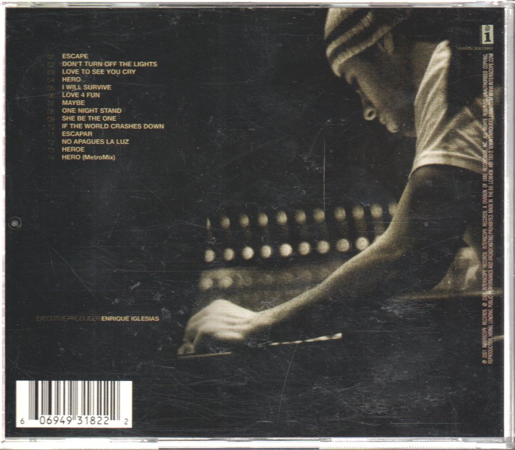 Enrique Iglesias - Escape - Cd