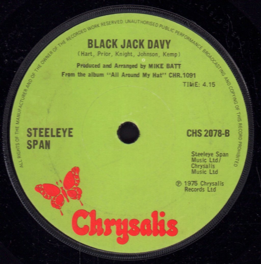Steeleye Span - All Around My Hat - 7 Inch