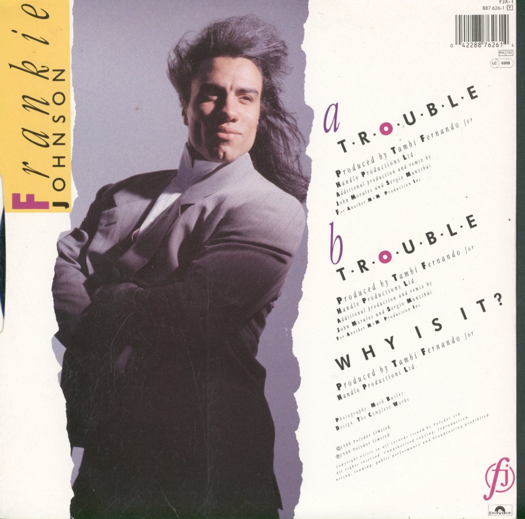 Frankie Johnson - Trouble - 12 Inch