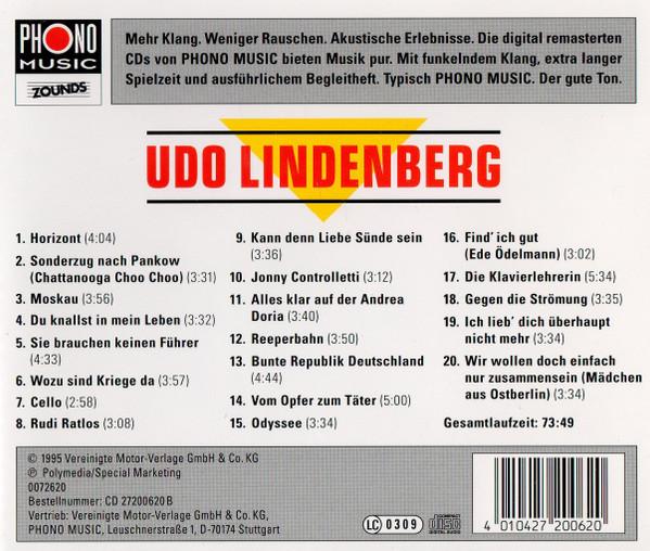 Udo Lindenberg - Reeperbahn (Best) - Cd