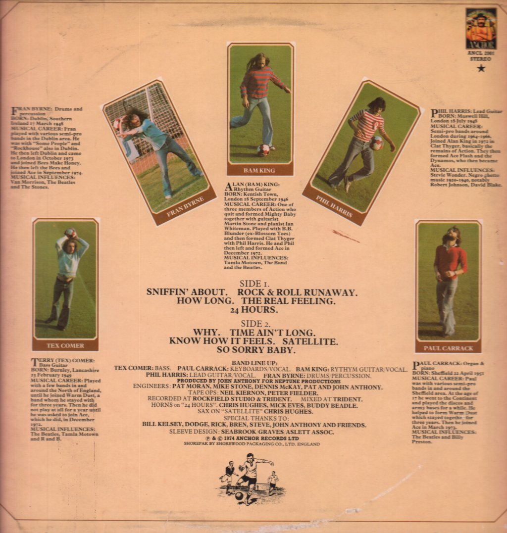 Ace - Five-A-Side - Lp