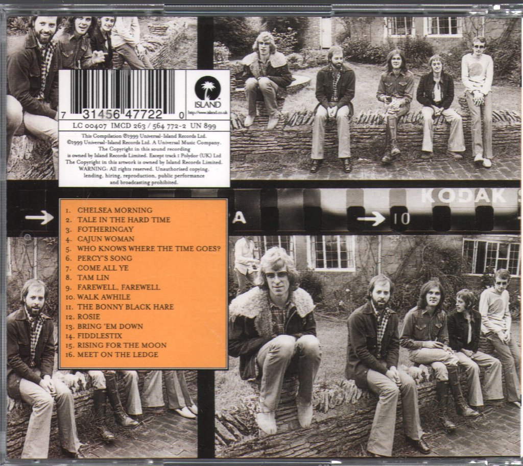 Fairport Convention - "What We Did On Our Holidays" - An Introduction To Fairport Convention - Cd
